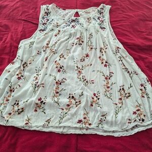 Mason and Belle floral tank blouse